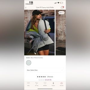 Free people fanny puffer!